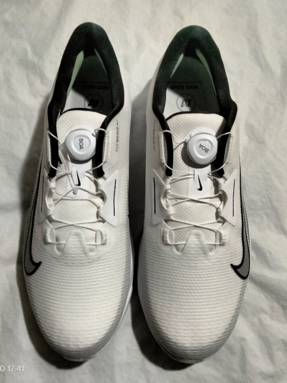 Nike Air Zoom Infinity Tour 2 BOA Golf Shoes White Wide Mens 13 FN6730-100 NO BO